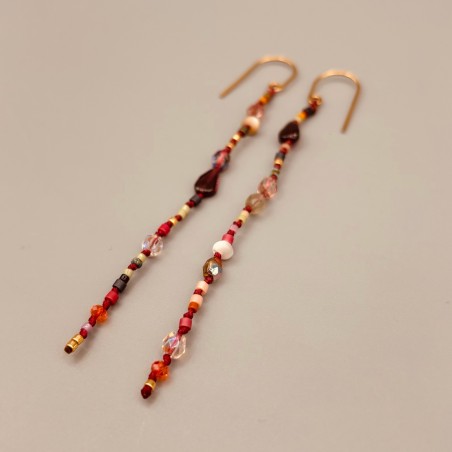 Longues boucles d'oreilles HIPPY